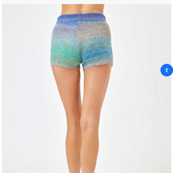 L SPACE -ZOE SHORT-NOREBBRO OMBRÉ - Picture 2 of 6